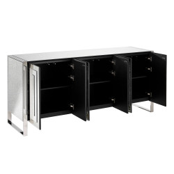 APARADOR PLATA DM-ESPEJO SALÓN 200 X 50 X 90 CM