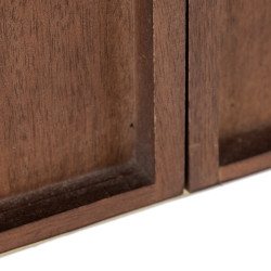 APARADOR CASUAL NATURAL MADERA/METAL 122x45x76 CM