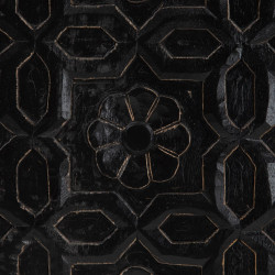 APARADOR DARK NATURAL-NEGRO 173x41x97 CM