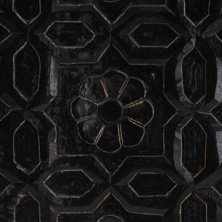 APARADOR DARK NATURAL-NEGRO 173x41x97 CM