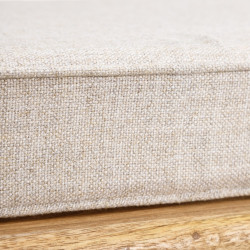 SOFÁ DECO NATURAL-MARRÓN 147 X 66 X 62 CM