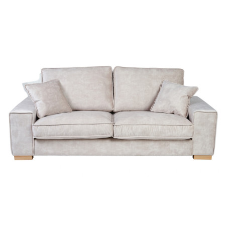 SOFÁ CONFORT 3 PLAZAS BEIGE 230x93x97 CM