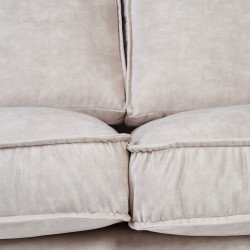 SOFÁ CONFORT 3 PLAZAS BEIGE 230x93x97 CM
