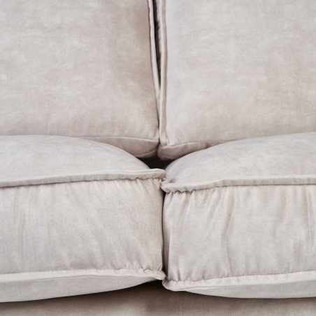 SOFÁ CONFORT 3 PLAZAS BEIGE 230x93x97 CM