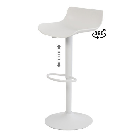 TABURETE BLAKE COLOR BLANCO