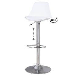 TABURETE NELL COLOR BLANCO