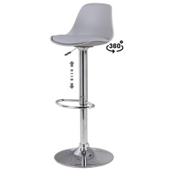 TABURETE NELL COLOR GRIS