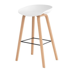 TABURETE RON COLOR BLANCO ALTO