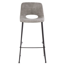 TABURETE ROROW COLOR GRIS CLARO