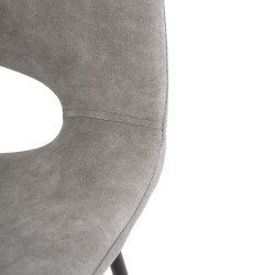 TABURETE ROROW COLOR GRIS CLARO
