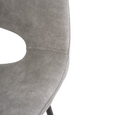 TABURETE ROROW COLOR GRIS CLARO