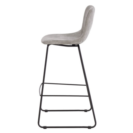 TABURETE ROROW COLOR GRIS CLARO