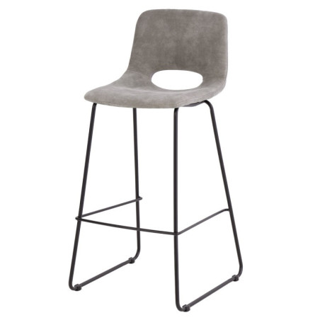 TABURETE ROROW COLOR GRIS CLARO