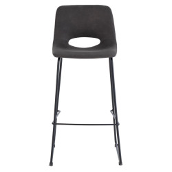 TABURETE ROROW COLOR GRIS OSCURO