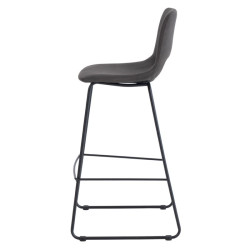 TABURETE ROROW COLOR GRIS OSCURO