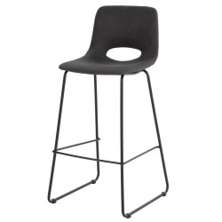 TABURETE ROROW COLOR GRIS OSCURO