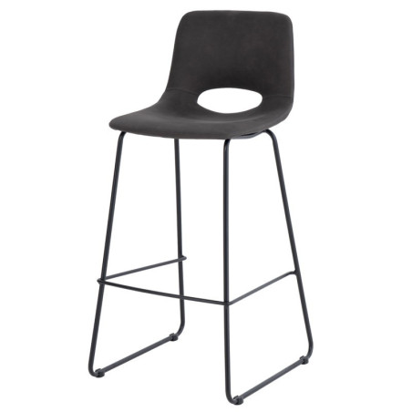TABURETE ROROW COLOR GRIS OSCURO