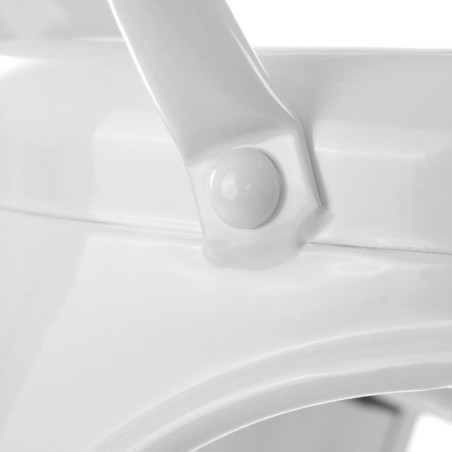 Silla Industrial Tol Blanca Metal