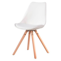 Silla Nala Diseño Nórdico Color Blanco