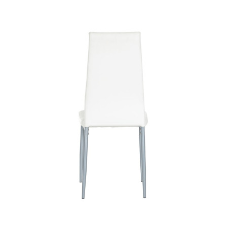 Silla Comedor Edo Eco Piel Blanco