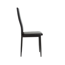 Silla Comedor Edo Eco Piel Blanco