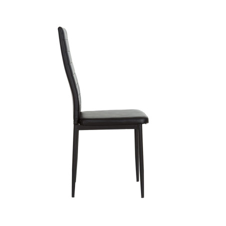 Silla Comedor Edo Eco Piel Blanco