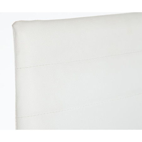 Silla Comedor Edo Eco Piel Blanco