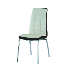 Silla Comedor Tapizada Polipiel Sanseb Negro