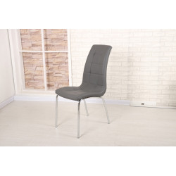 Silla Comedor Tapizada Polipiel Sanseb Negro