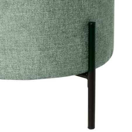 Puff Redondo Alto Cami Tapizado Menta