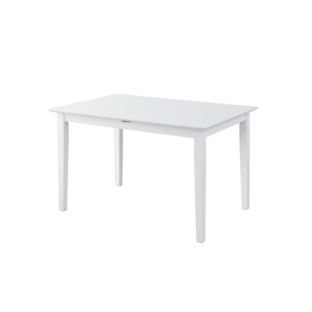 Mesa Comedor Extensible Maru MDF Blanco Mate 120(150)x80