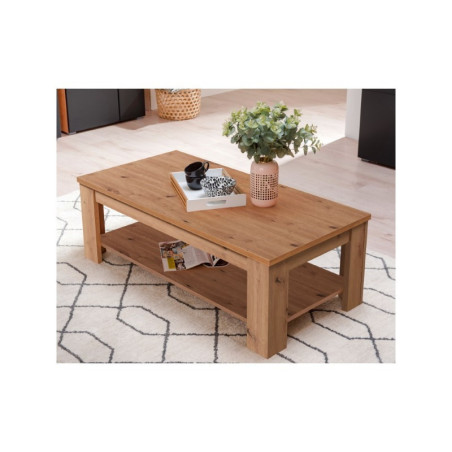 Mesa Centro Lopin MDF Roble Aristán 120x60