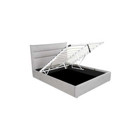 Cama Con Arcón Modelo Samant Gris 140x190