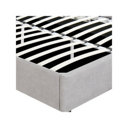 Cama Con Arcón Modelo Samant Gris 140x190