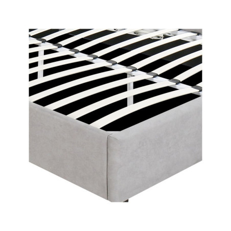 Cama Con Arcón Modelo Samant Gris 140x190