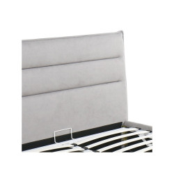 Cama Con Arcón Modelo Samant Gris 140x190