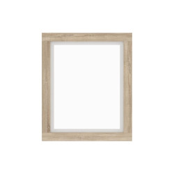 Espejo Pared Modelo Danet Roble Sonoma-Blanco