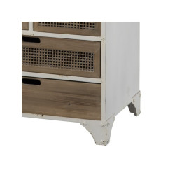 Sinfonier Onixo Acero-Madera 6C+1P Blanco Envejecido
