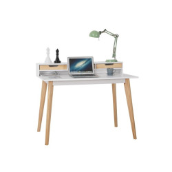 Escritorio Modelo Tiger MDF Blanco Mate 110x60