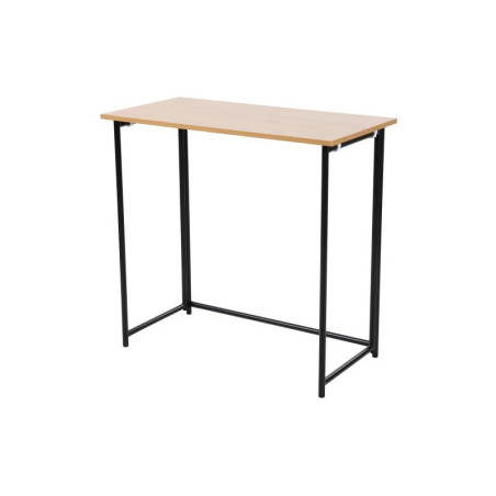 Escritorio Plegable Gloria MDF-Acero Roble 80x40