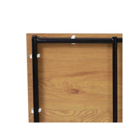 Escritorio Plegable Gloria MDF-Acero Roble 80x40