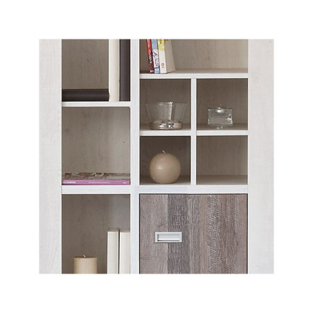 Estantería 1P Modelo Polona MDF Efecto Madera