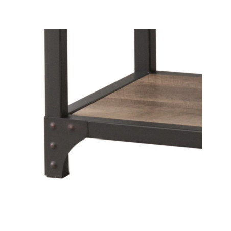 Estantería 3C Modelo Tama MDF-Metal Grafito