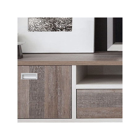 Mueble TV 2P Modelo Polona MDF Efecto Madera