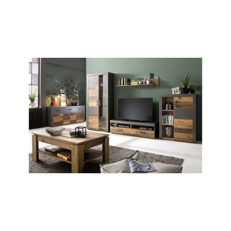 Aparador Nadia MDF Efecto Madera 110x65