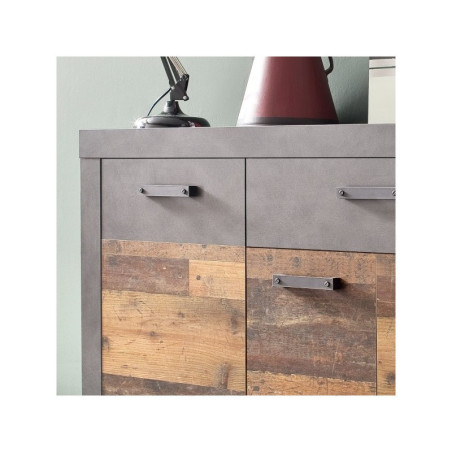Aparador Nadia MDF Efecto Madera 110x65