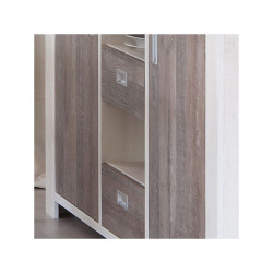 Aparador 2P+2C Modelo Polona MDF Efecto Madera