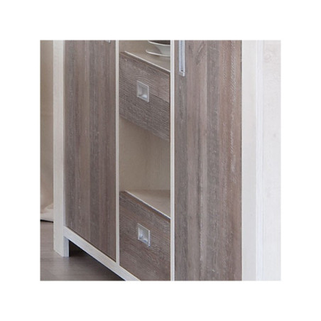 Aparador 2P+2C Modelo Polona MDF Efecto Madera