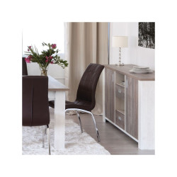Aparador 2P+2C Modelo Polona MDF Efecto Madera
