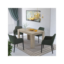 Mesa Comedor Extensible Michel - Roble Sonoma 138(198)x88
